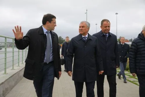 Председатель Госдумы Вячеслав Володин посетил Нижний Новгород с рабочим визитом 
