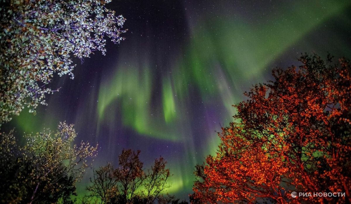 В России ожидается высокая интенсивность полярных сияний