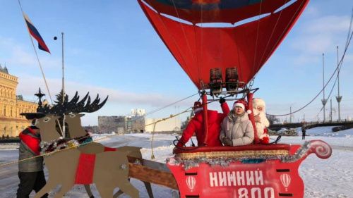 Рождественская фиеста воздушных шаров пройдёт в Нижнем Новгороде 
