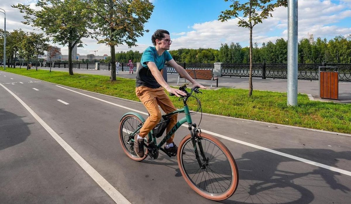 На юге столицы открыли новый прогулочный маршрут вдоль Москвы -реки