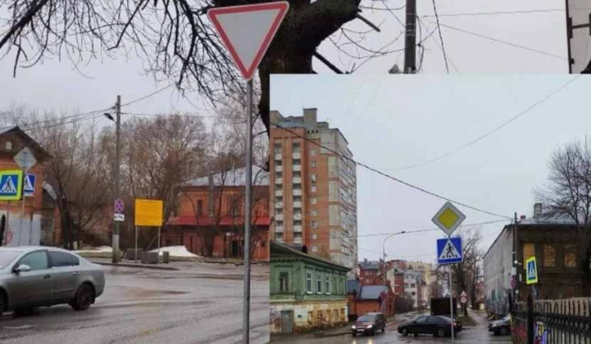 В Нижнем Новгороде изменено направление главной дороги на перекрёстке Гоголя и Нижегородской