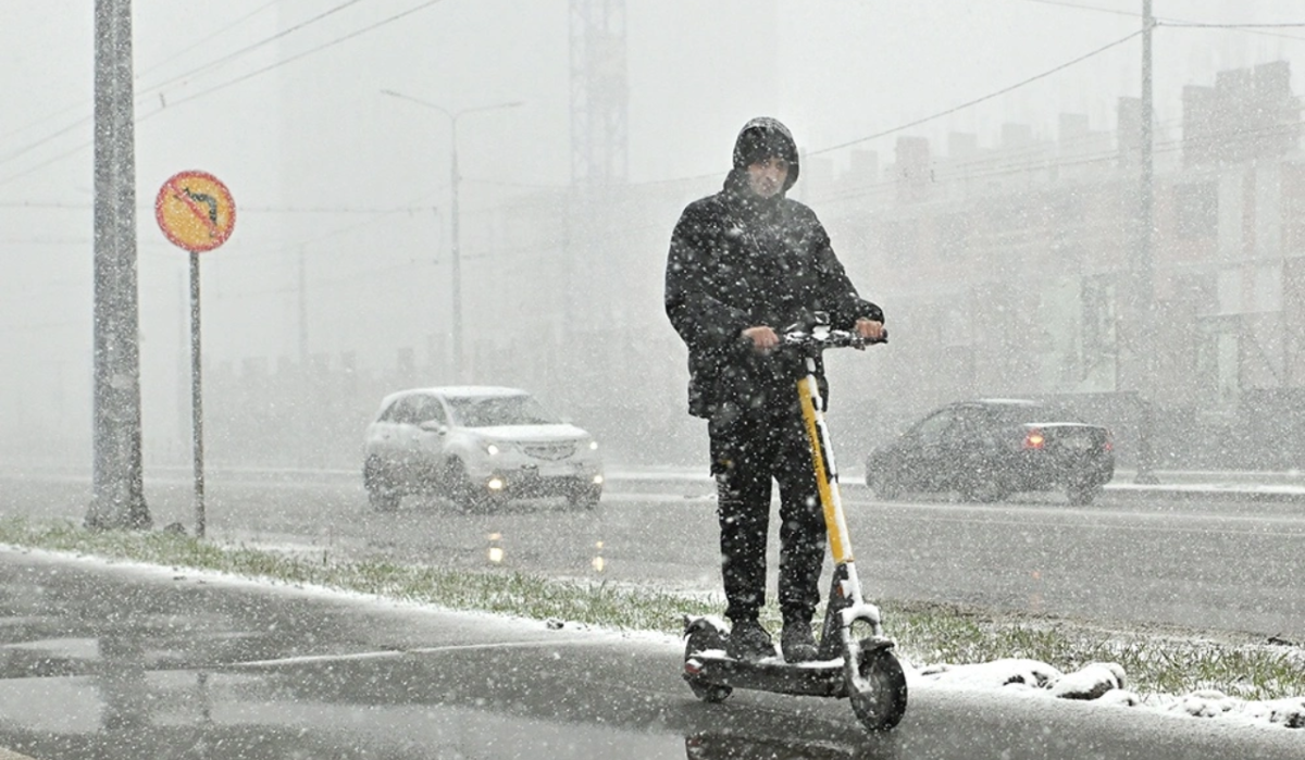 Гидрометцентр прогнозирует мокрый снег в Москве