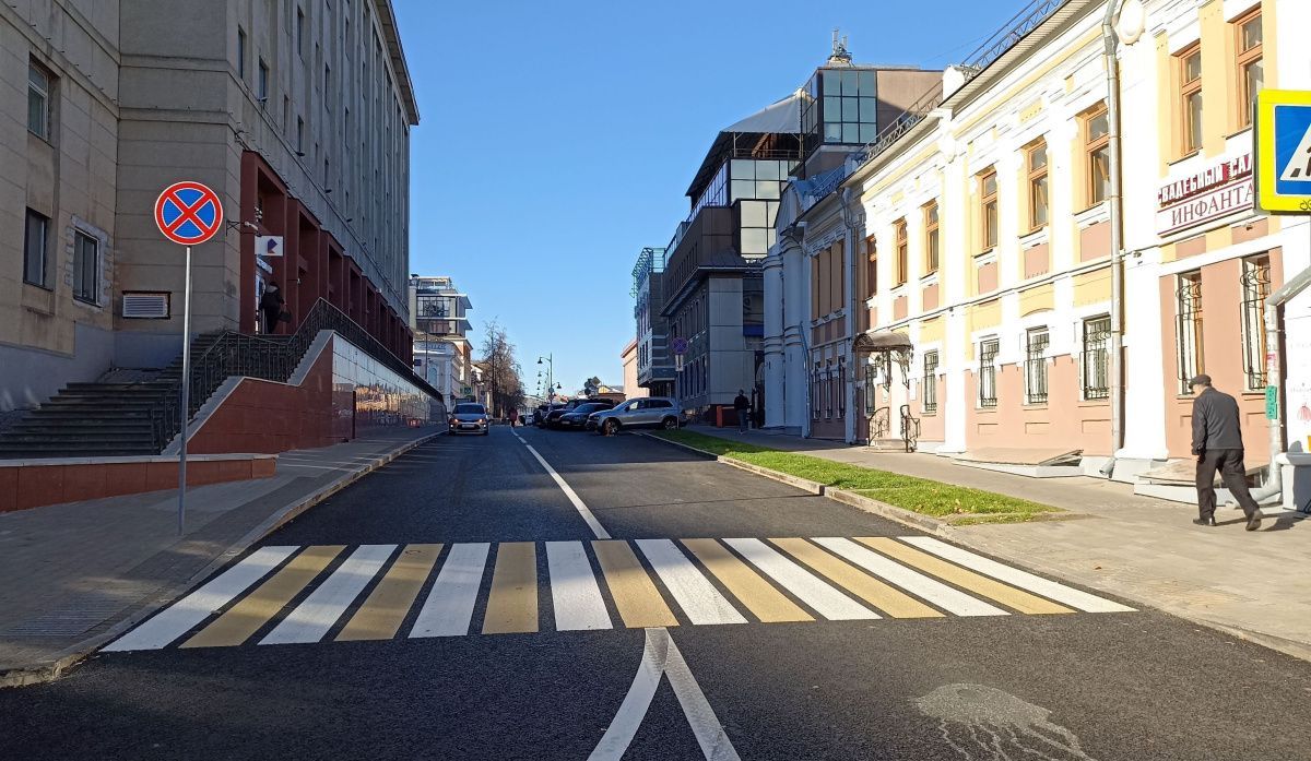 На участке улицы Звездинки в Нижнем Новгороде открыто двустороннее движение