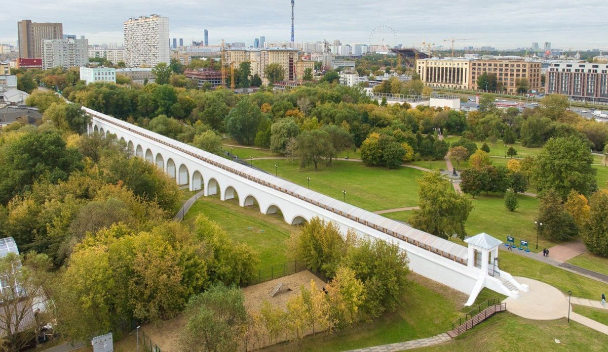 В Москве успешно завершили реставрацию исторического Ростокинского акведука