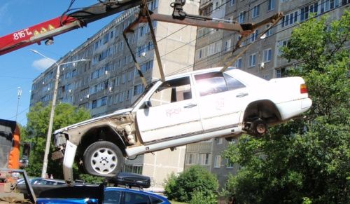 В Нижнем Новгороде эвакуируют бесхозные автомобили 