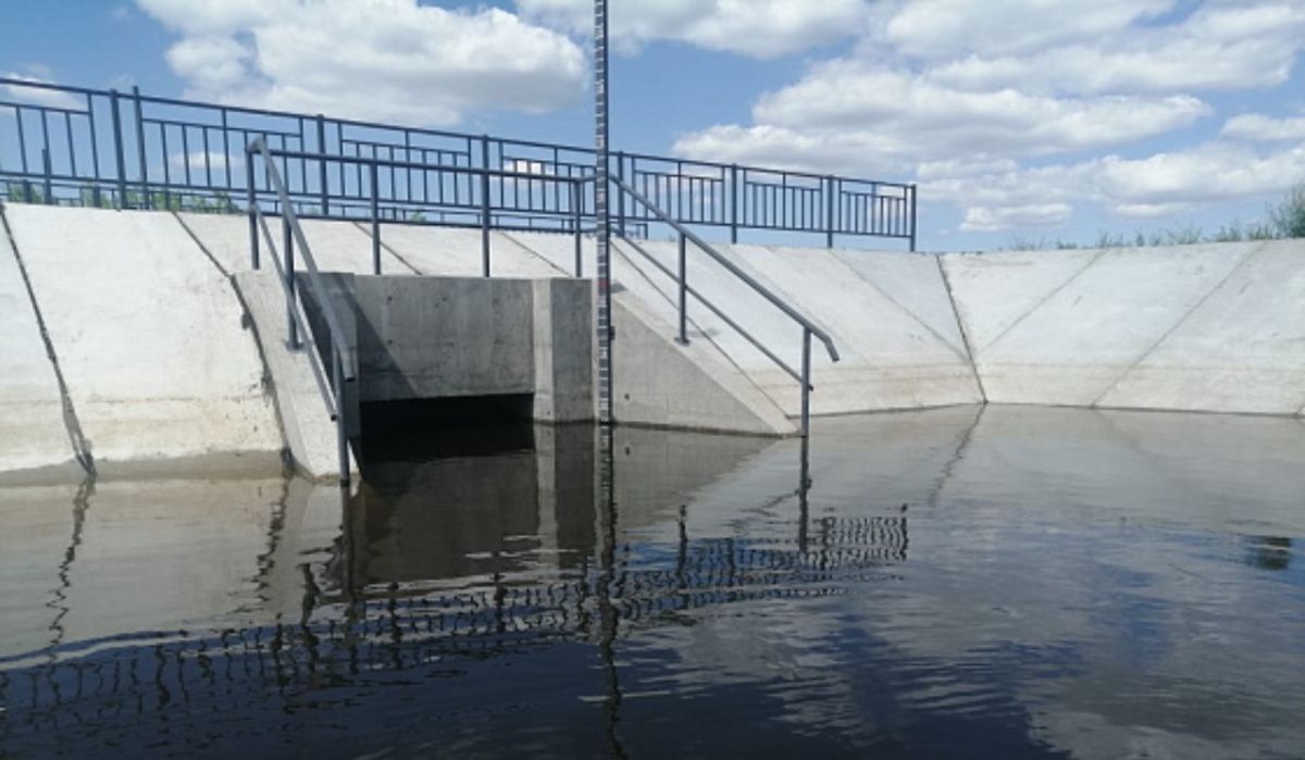 В Волго-Ахтубинской пойме завершено строительство водопропускных сооружений