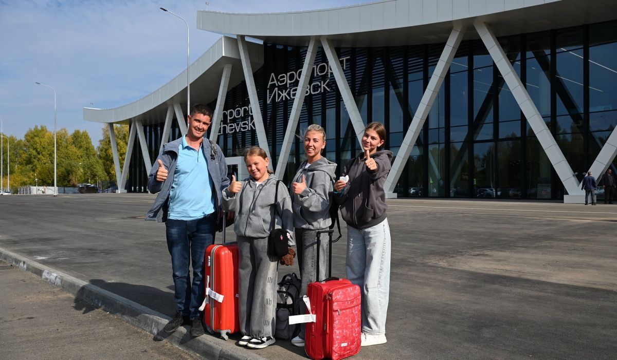 Новый терминал удмуртского аэропорта начал работу с первыми пассажирами