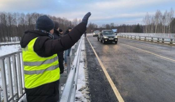 В Нижегородской области открыли первый в России алюминиевый мост