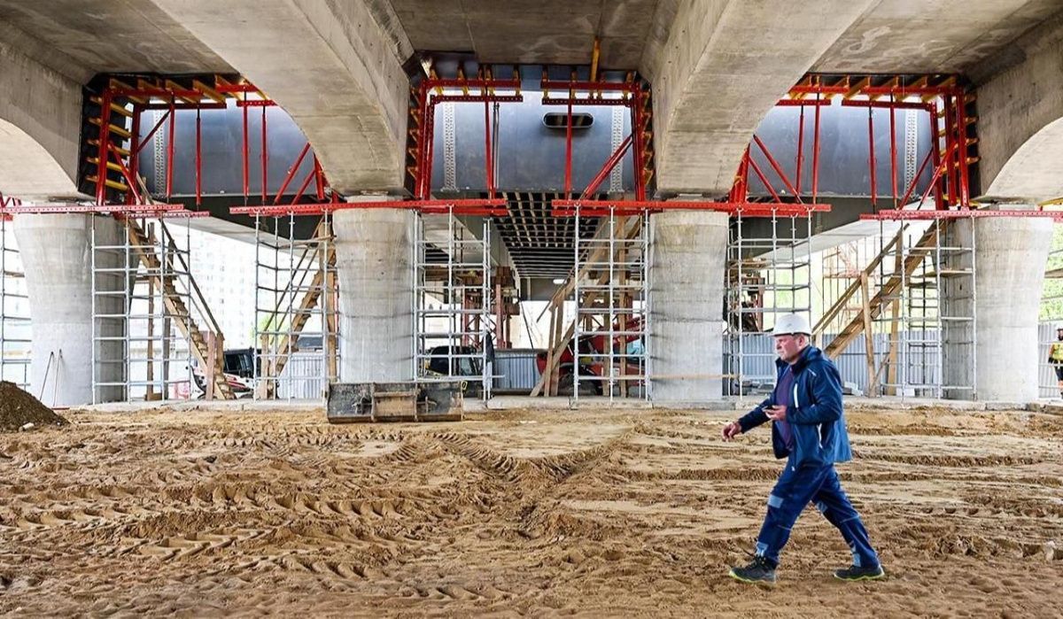 Строительство путепровода в СВАО планируют завершить в этом году