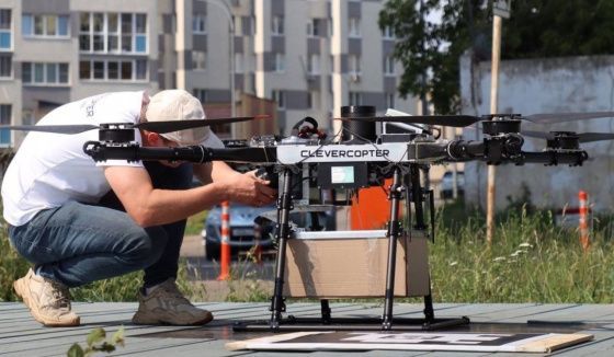 В Нижнем Новгороде испытали дронов для доставки товаров