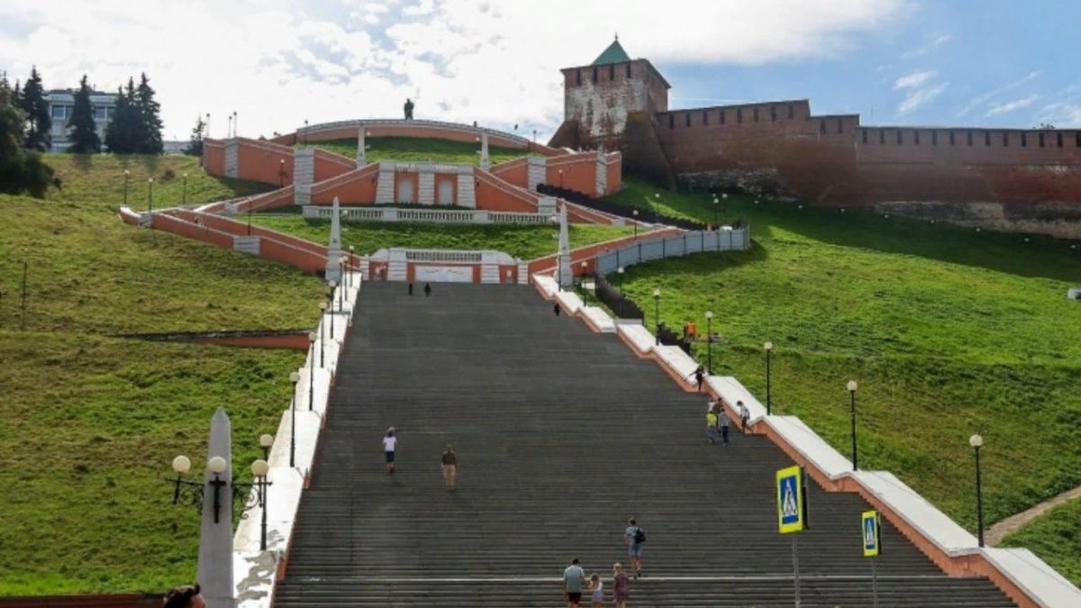 Реставрация Чкаловской лестницы началась в Нижнем Новгороде 