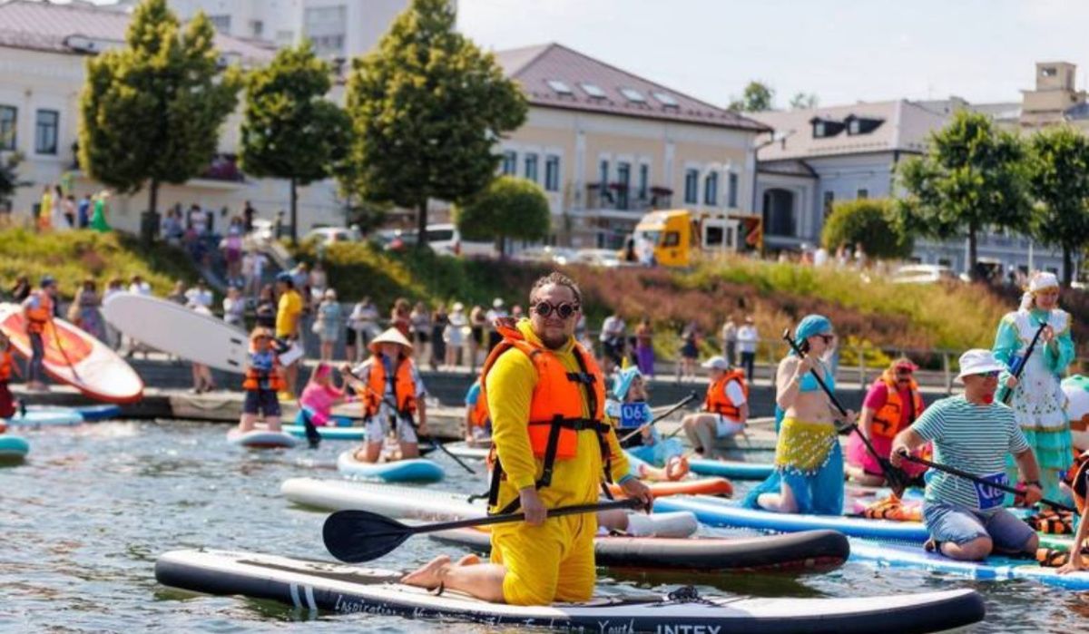 Более 200 жителей Татарстана участвовали в фестивале водных видов спорта