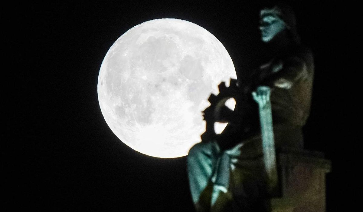 Петербуржцы смогут увидеть цветочное полнолуние