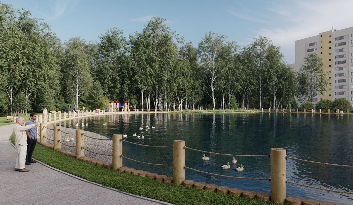 В Зеленограде благоустроят территорию вокруг Дунькиного пруда