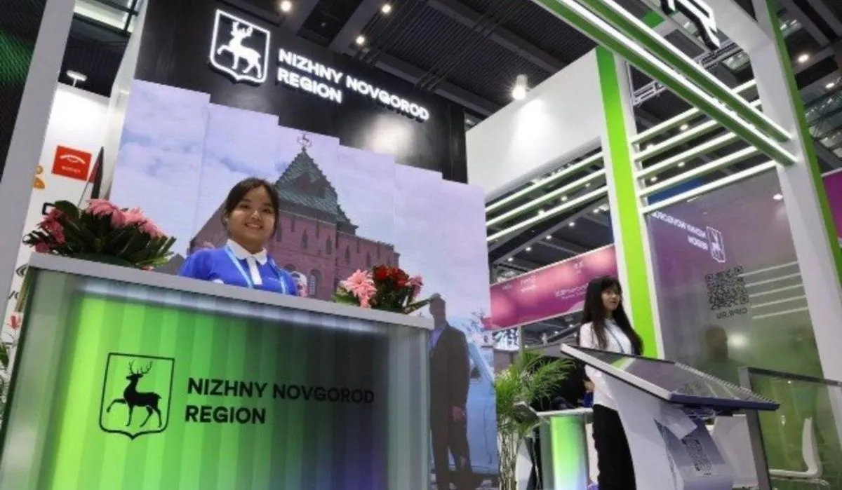 Стенд Нижегородской области открылся на выставке в Китае