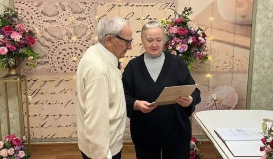 В Нижегородской области сыграли свадьбу 100-летний жених и 75-летняя невеста