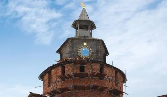 На башне Нижегородского кремля установили часы XVI века 