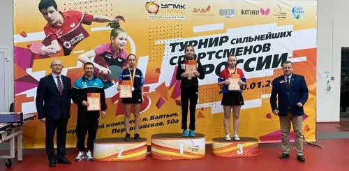Нижегородцы стали серебряными призёрами всероссийских соревнований по настольному теннису 